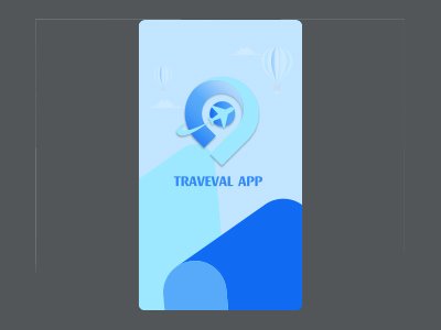 travel Splash sccreen Mockup